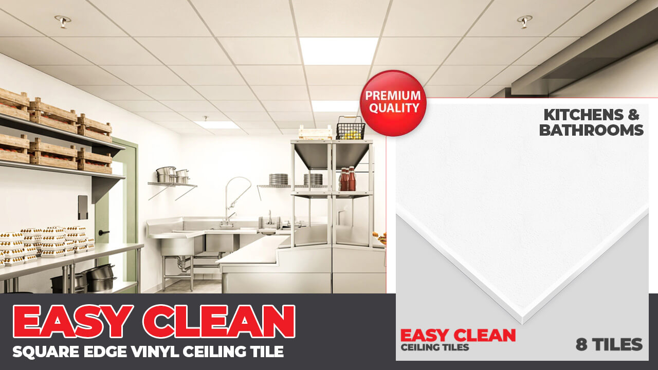 Easy Clean Ceiling Tiles