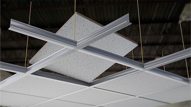 Fine Fissured Square Edge Ceiling Tiles