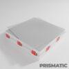 Prismatic Light Diffuser Clear Frosted Transparent Plastic