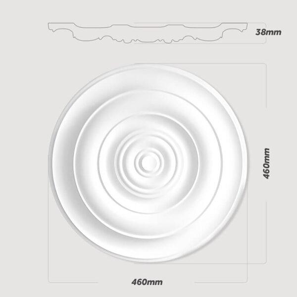 Concentric Ceiling Rose – Cunicolo