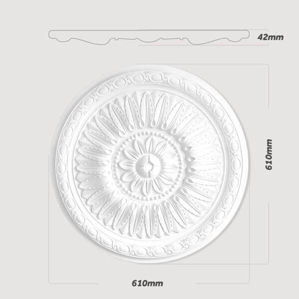 Decorative Ceiling Rose – Girasole