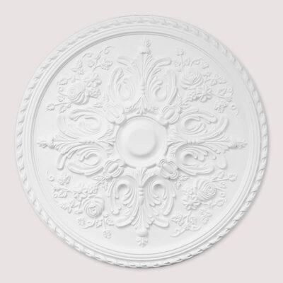 Decorative Ceiling Rose - Regal Rose Bud