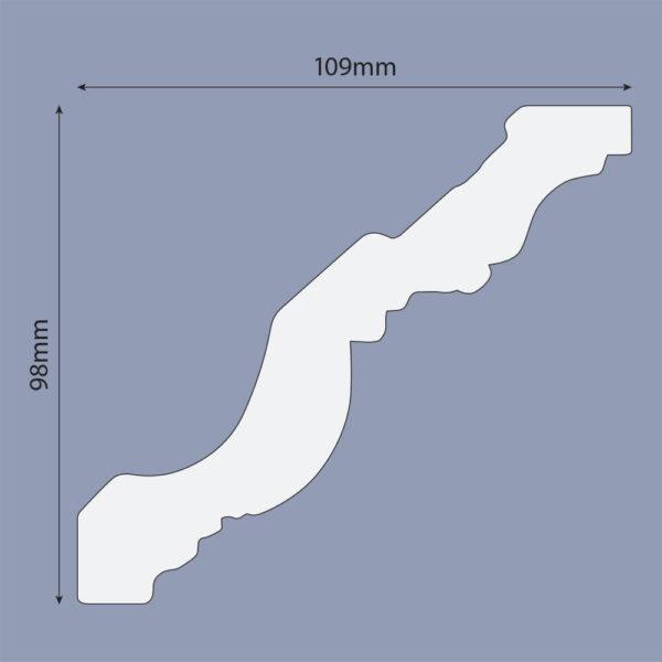 Elegant Harmony Ceiling Coving