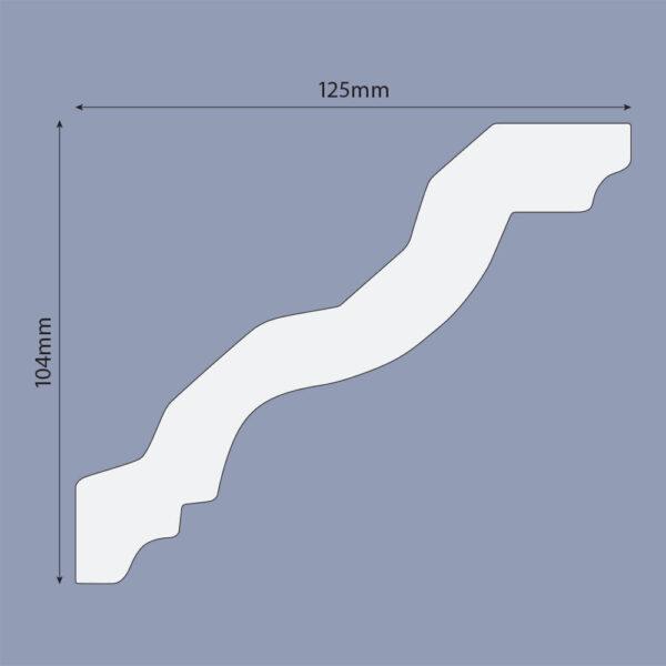 Nordic Elegance Ceiling Coving