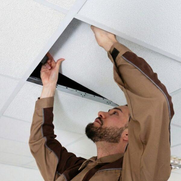 White Sand Dune/Aruba Type Square Edge Ceiling Tiles