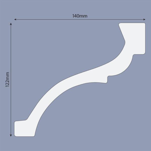 Urban Chic Ceiling Coving