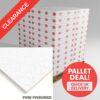 Fine Fissured Ceiling Tile Pallet Clearance Deal